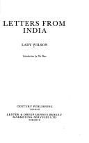 Cover of: Letters from India
