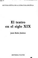 Cover of: teatro en el siglo XIX