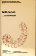 Millipedes by J. Gordon Blower