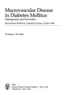 Cover of: Macrovascular disease in diabetes mellitus by Janka