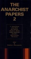 Cover of: The Anarchist papers 2
