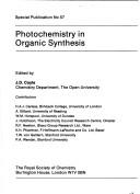 Cover of: Photochemistry in Organic Synthesis (Special Publication (Royal Society of Chemistry (Great Britain)))