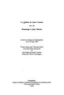 Cover of: Le cinéma de Jean Cocteau, suivi de, Hommage à Jean Marais: actes du colloque de Montpellier 13 et 14 mai 1993
