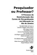 Cover of: Pesquisador ou Professor?