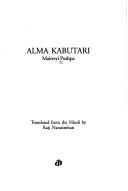 Cover of: Alma kabutari