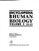 Cover of: Encyclopedia of Human Biology, 8