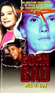 Cover of: Born Bad by Bill G. Cox
