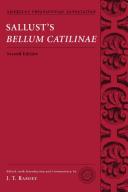 Cover of: Sallust's Bellum Catilinae (American Philological Association Classical Texts With Commentary Series) by J. T. Ramsey