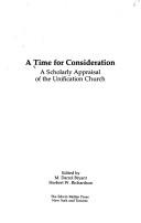 A Time for consideration by M. Darrol Bryant