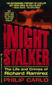 Cover of: The night stalker by Philip Carlo