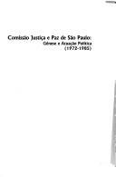 Cover of: Comissão Justiça e Paz de São Paulo: Gênese e Atuação Política