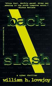 Cover of: Back Slash by William H. Lovejoy