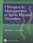 Cover of: Chiropractic Management of Spine Related Disorders