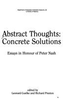 Abstract thoughts, concrete solutions by Leonard Guelke