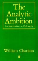 Cover of: The analytic ambition