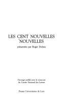 Cover of: Les cent nouvelles nouvelles