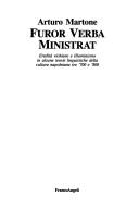 Cover of: Furor verba ministrat: eredità vichiane e Illuminismo in alcune teorie linguistiche della cultura napoletana tra '700 e '800