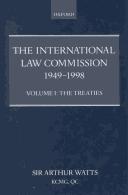 Cover of: The International Law Commission, 1949-1998 | Watts, Arthur Sir