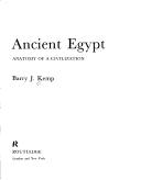 Ancient Egypt by Barry J Kemp