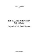 Cover of: Palabras Preguntan Por Su Casa, Las - La Poesia de Luis Garcia Montero (Biblioteca Filologica Hispana)