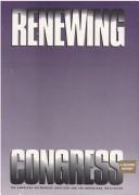 Cover of: A Second report of the Renewing Congress project