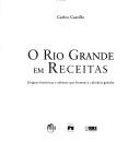 Cover of: Rio Grande em Receitas, O