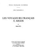 Cover of: voyageurs français à Argos