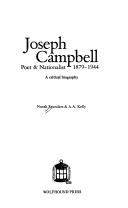 Cover of: Joseph Campbell: A Critical Biography