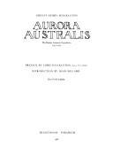 Cover of: Aurora australis by [edited by] Ernest Henry Shackleton ; preface by Lord Shackleton ; introduction by John Millard.