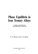 Cover of: Phase equilibria in iron ternary alloys