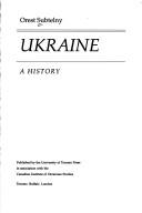 Cover of: Ukraine by Orest Subtelny