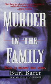 Murder in the family by Burl Barer