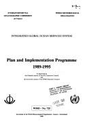 Cover of: Integrated Global Ocean Services System--Plan and Implementation Programme 1989-1995 (Wmo)