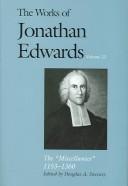 Cover of: The " miscellanies" by Jonathan Edwards