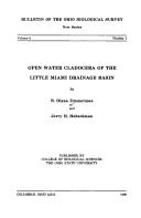 Cover of: Open Water Cladocera of the Little Miami Drainage Basin (Bulletin of the Ohio Biological Survey New Series)