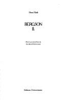 Cover of: Bergson