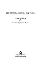 Cover of: The little rogue in our flesh