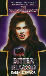 Cover of: Bitter Blood (The Vampire Legacy #2)