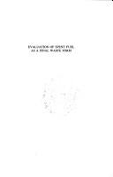 Evaluation of Spent Fuel As a Final Waste Form (Technical Reports Series (International Atomic Energy Agency)) by International Atomic Energy Agency.