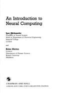 Cover of: An introduction to neural computing by Igor Aleksander