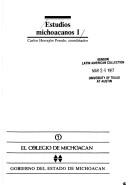Cover of: Estudios michoacanos