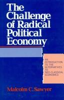Cover of: The Challenge Radical Political Economy