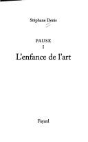 Cover of: Pause by Stéphane Denis