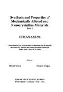 Synthesis & Properties of Mechanically Alloied and Nanocrystalline Materials (Materials Science Forum,) by Dino Fioriani