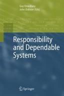 Cover of: Responsibility and dependable systems by Guy Dewsbury and John Dobson (eds.).