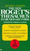 Cover of: The new Roget's Thesaurus in dictionary form.