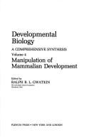 Cover of: Manipulation of mammalian development by Ralph B. L. Gwatkin