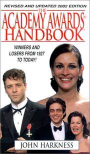 Cover of: The Academy Awards Handbook 2002 by John Harkness