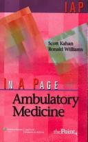 Cover of: In A Page Ambulatory Medicine (In a Page Series)