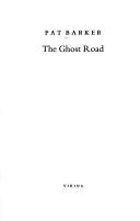 Cover of: The ghost road by Pat Barker